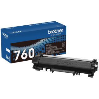 Brother TN 760 Black High Yield Toner Cartridge