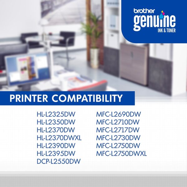 Brother TN 760 Black High Yield Toner Cartridge - Image 5